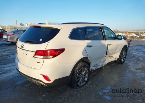 2017 Hyundai Santa Fe Se from USA, damaged, VIN KM8SMDHF1HU166735